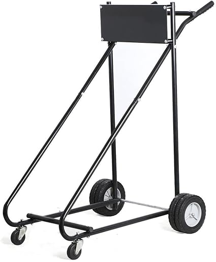yaheetech Motor fuera de borda Motor de barco carro porta Soporte Dolly