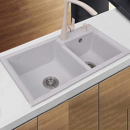 Amazon Com Wisdom Quartz Stone Sink Kitchen Sink Granite Square