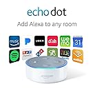 Echo Dot (2nd Generation) - Smart speaker with Alexa - White