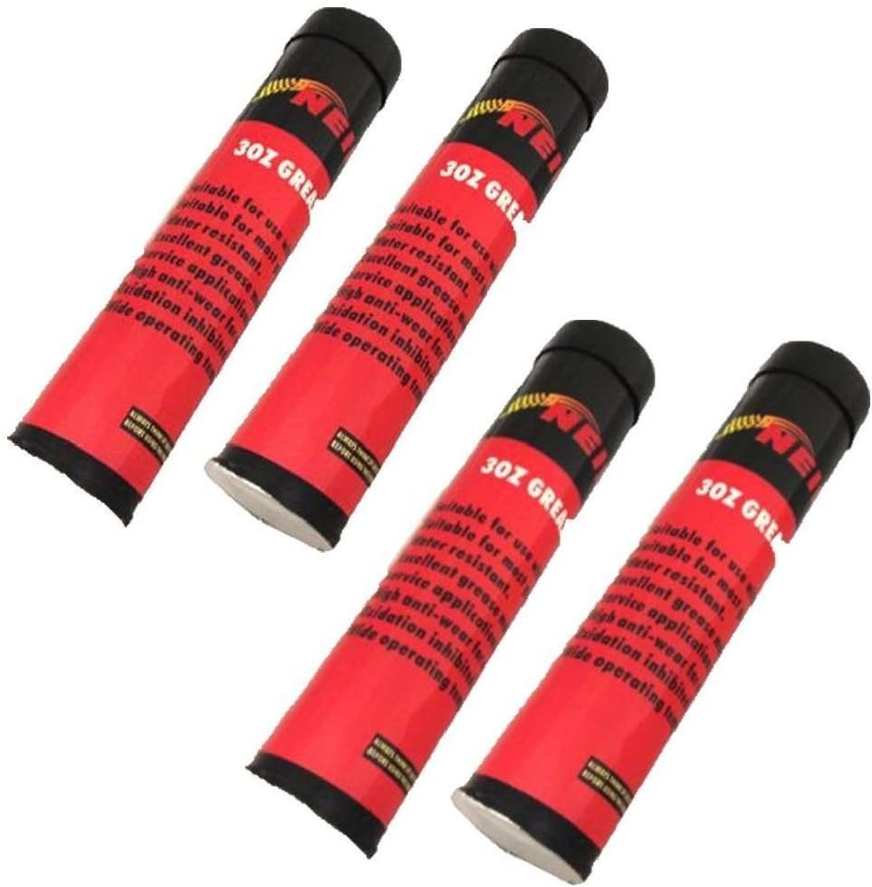 4 X 3OZ GREASE GUN CARTRIDGE GREASE CARTRIDGES FOR PISTOL GRIP GREASE