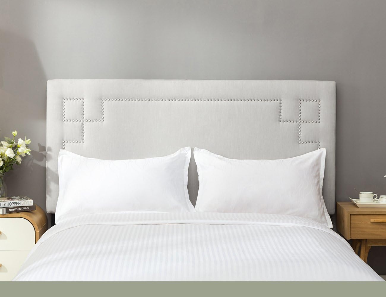 Best metal headboard queen curved footboard