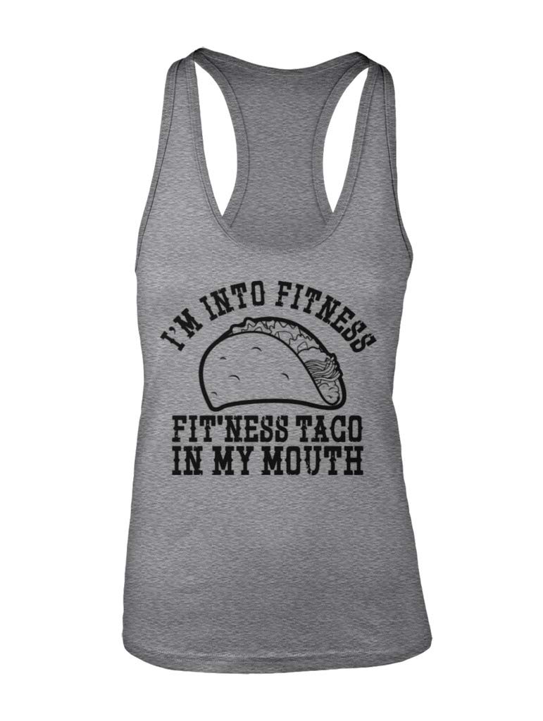 I'm Into Ness, 'ness Taco In My Mouth Racer Back T Shirt