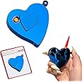 XQBBIDM Electronic Lighter, Jet Flame Torch Lighter Electric Lighter Refillable Butane 2 in 1,Cool Windproof Lighter USB Rechargeable Infinity,Creative Love Lighter for Outdoor Indoor Gifts(Blue)