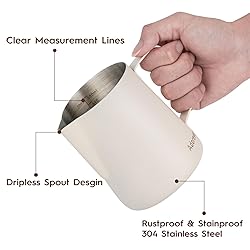 Milk Frothing Pitcher, 600ml/20oz Steaming Pitchers