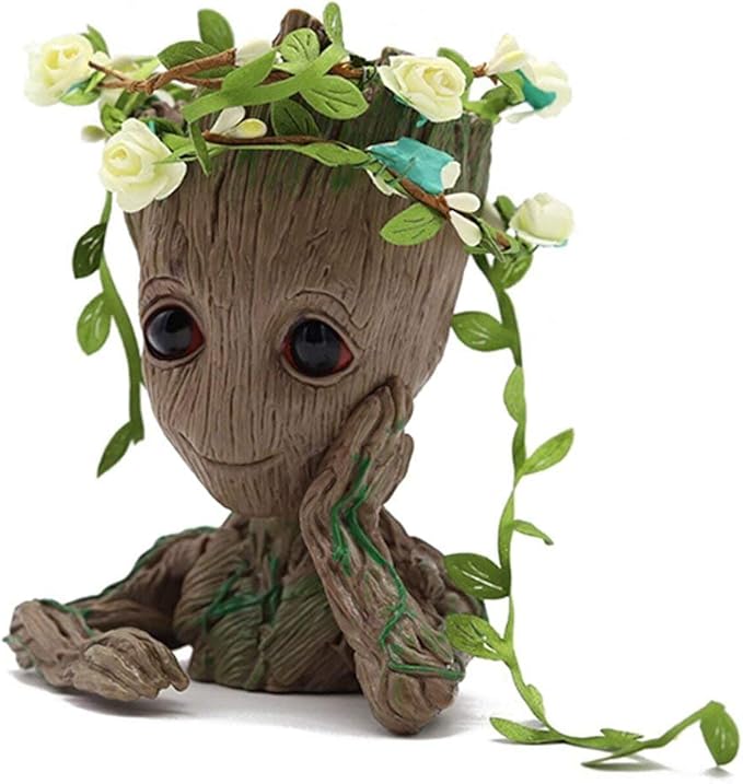 baby groot desk toy