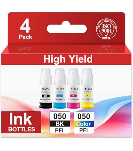 Amazon.com: Canon Genuine Ink Tank PFI-4100 Y Yellow : Office Products