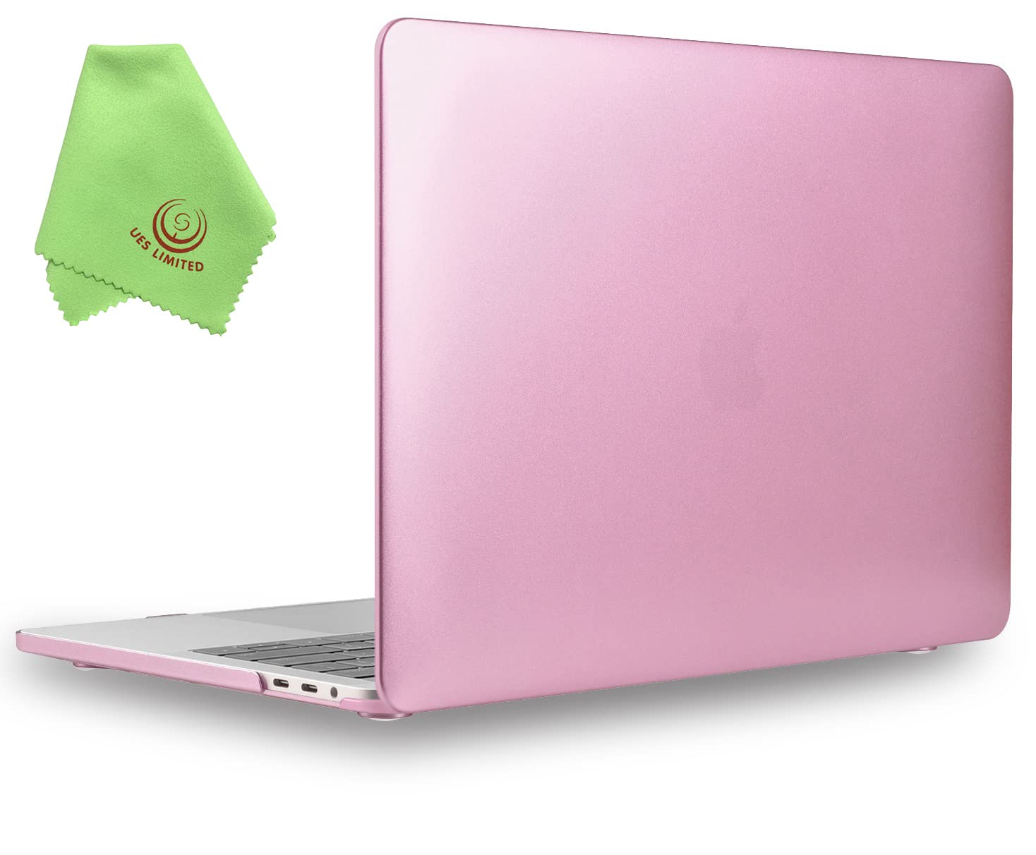 UESWILL MacBook Pro 13 inch M1 M2 Case 2024 2023 2022-2016 Release Model A2338 A2289 A2251 A2159 A1989 A1706 A1708, with USB-C Touch Bar, Matte Hard Shell Case Cover, Rose Gold — image 1