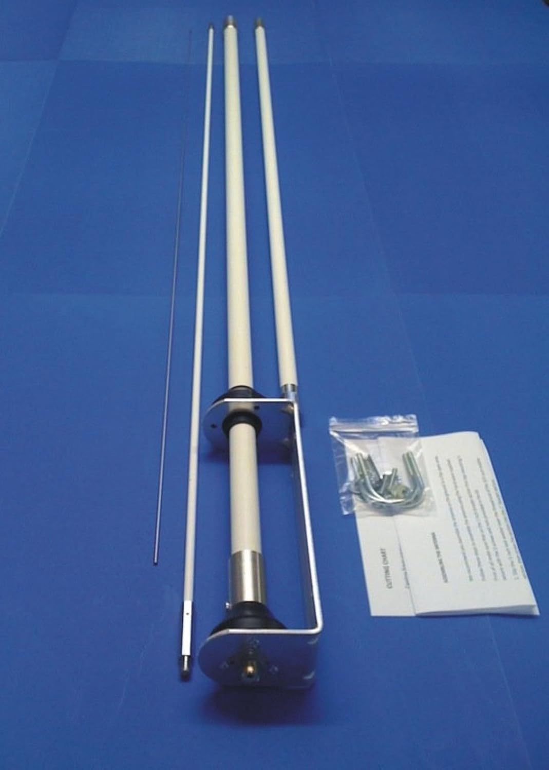 Sigma 2010 Skip Master 1/2 wave 2010 CB FIBRE GLASS BASE STATION ANTENNA, Silver