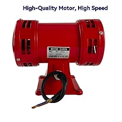 AeKeatDa Raid Siren,110V Siren Alarm 150db