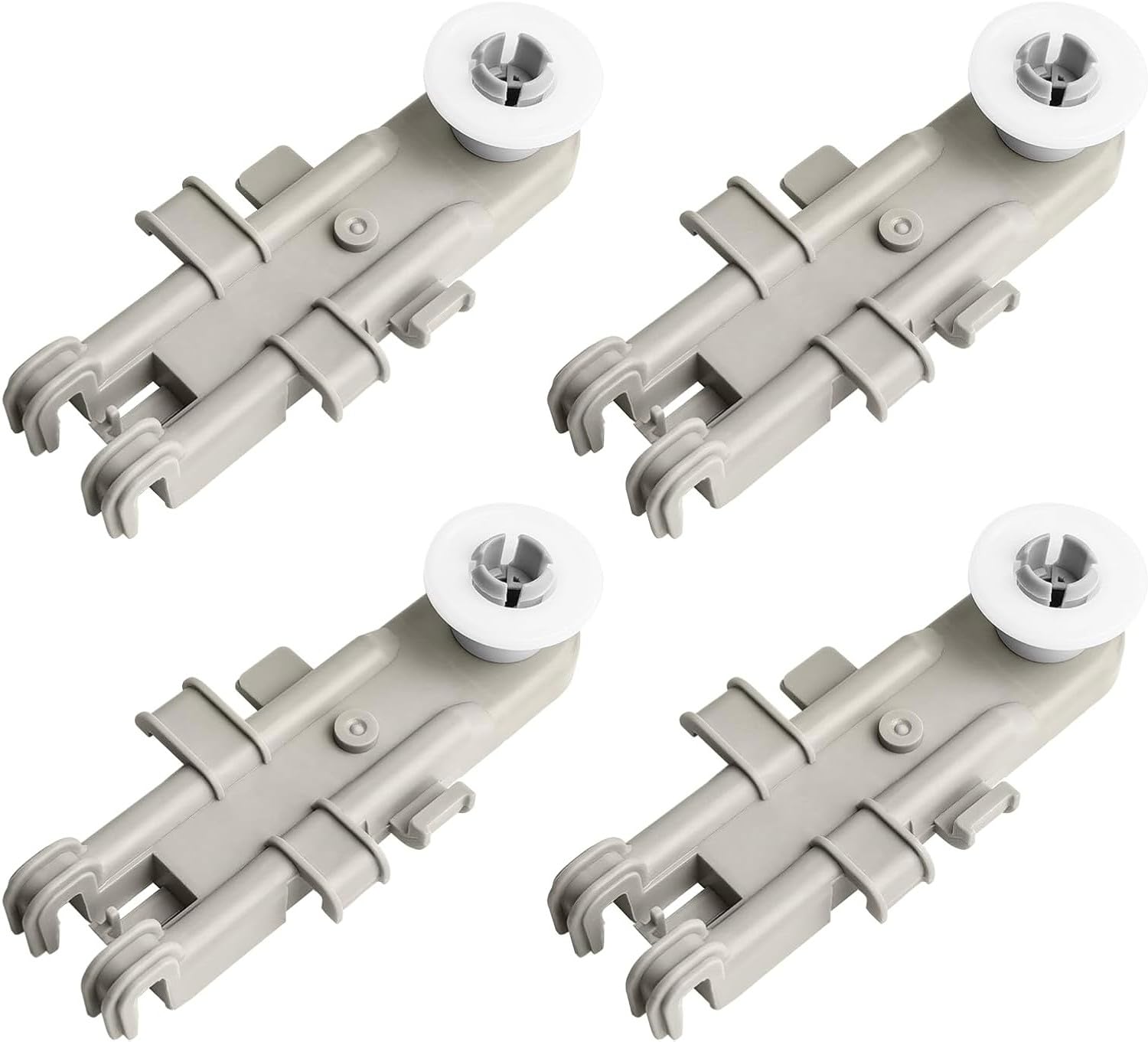 Photo 1 of [Upgraded 2026] 8268743 WP8268743 Dishwasher Upper Rack Wheel by Canamax - Compatible with Whirlpool Kenmore KitchenAid Dishwashers - Replaces WP8268743VP AP6012252 PS11745459 830899 - PACK OF 4