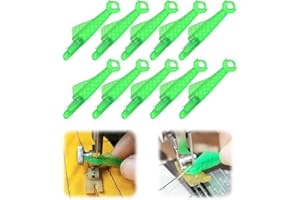 Needle Threader for Sewing Machine, Fish Type Sewing Machine Needle Tool, Automatic Needle Threader Tool for Hand Sewing and 