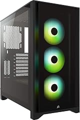 Corsair ICUE 4000X RGB Mesh Tempered Glass Mid-Tower ATX Case