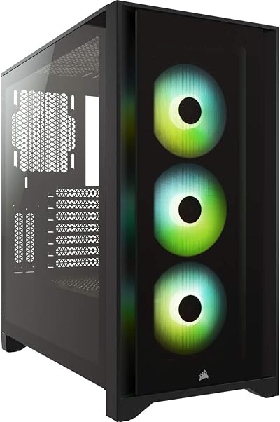 Corsair ICUE 4000X RGB Mesh Tempered Glass Mid-Tower ATX Case