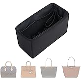 ArcDiary Purse Organizer Insert,Silk Bag Organizer with 6 Sizes,Silky Smooth,Handbag Shaper For Longchamp,Birkin 20/25,Speedy 30/36,Neverfull and More(Mini,Black)