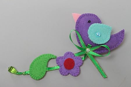 Iman decorativo artesanal textil para la nevera de fieltro con ...