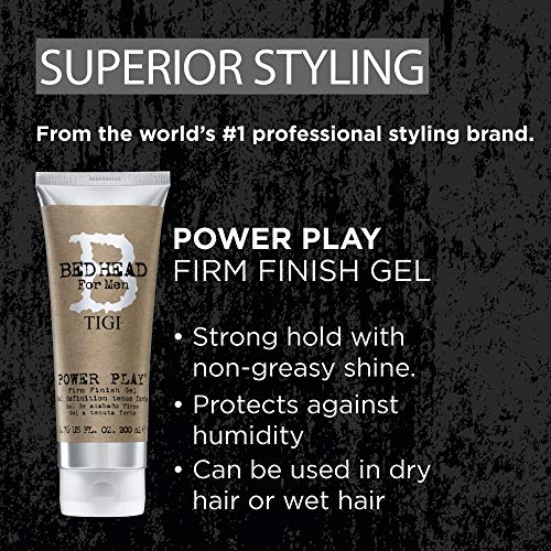 Bed Head For Men By Tigi Power Play Mens Hair Gel For Strong Hold