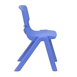 Flash Furniture Whitney Blue Plastic Stackable
