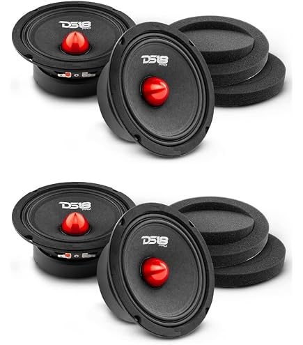 Amazon.com: RI Audio 6.5'' Midrange Speakers 400W Peak Power 200W