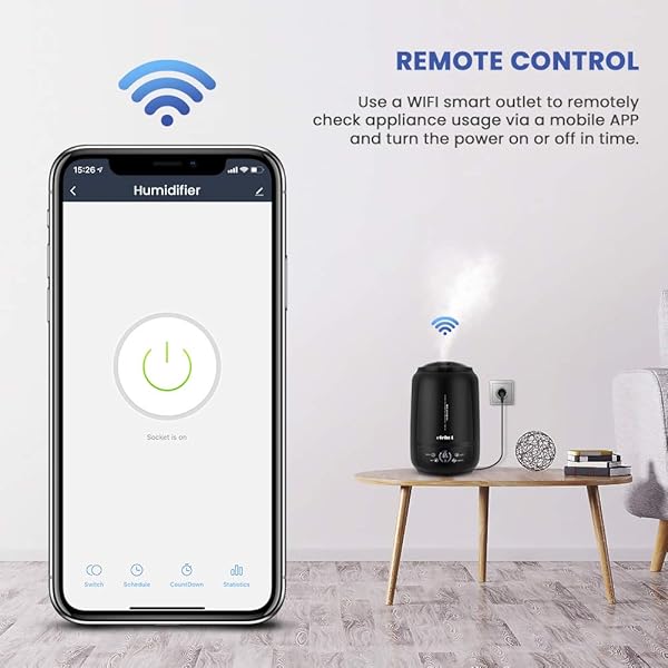 Enchufe Inteligente Temporizador Enchufe Compatible con Alexa Android iOS Google Home Enchufe WIFI Smart Plug 16A Domotica para el Hogar 4 Packs