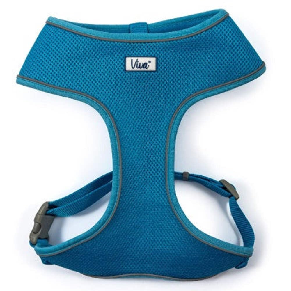 Ancol Viva Mesh Dog Harness Blue Large (fits girth 53-74 cm)