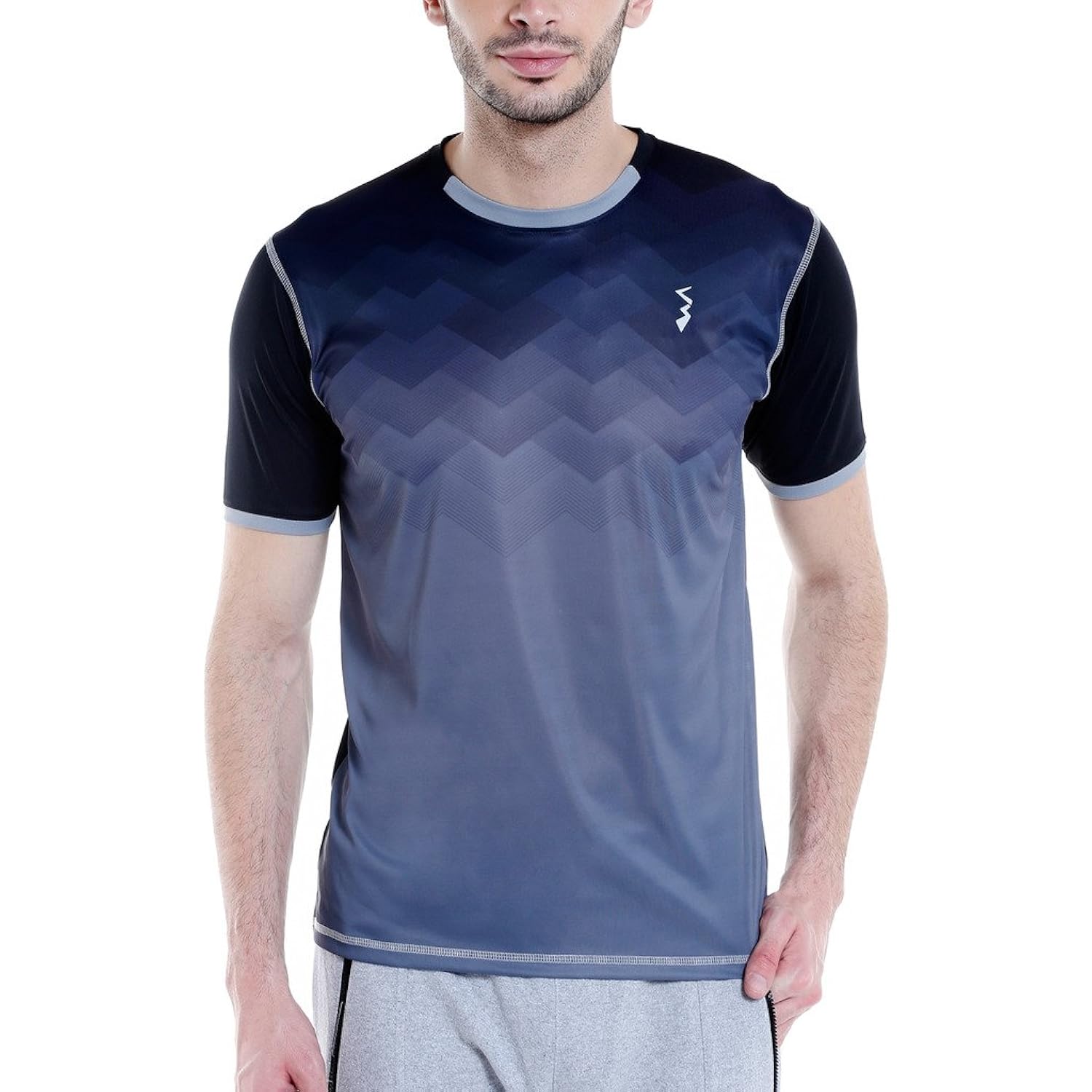 campus sutra men's polyester sports t-shirt