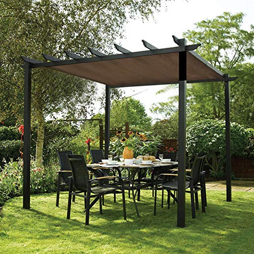 VICLLAX Shade Fabric Sun Shade Cloth Privacy Screen with Grommets for