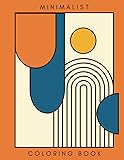 Minimalist Coloring Book For Adults & Teens: 50