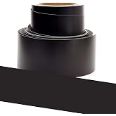 Youngever 52.5 ft Bulletin Board Borders Confetti Border for Classroom Decoration (Solid Black)