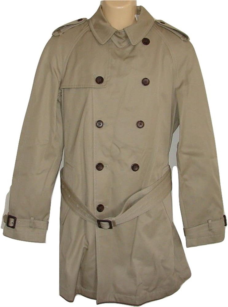 banana republic mens trench coat