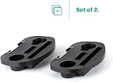 LIVIVO Set of 2 Clip On Cup Holders for Sun Lounger & Camping Chair view 3