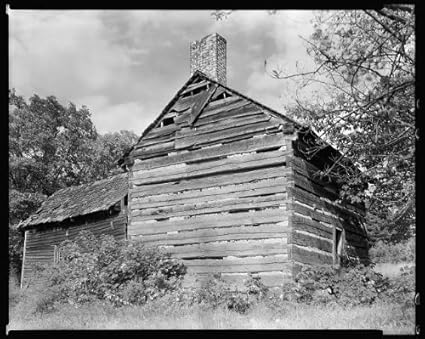 Amazon Com Historicalfindings Photo Mcintire Log Cabin