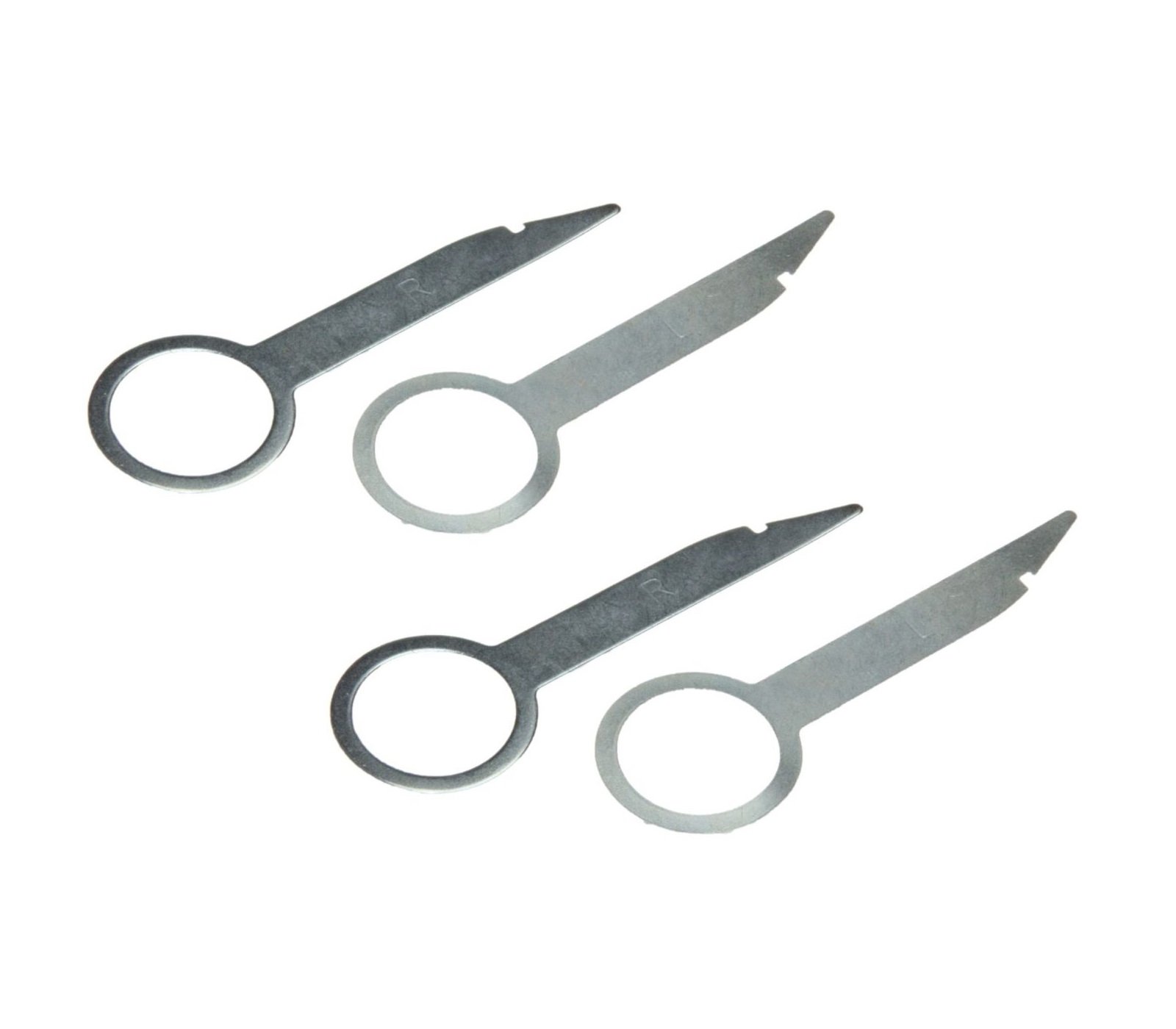 Adapter-Universe 4 x Car Radio Release Clamp GPS keys