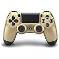 DualShock 4 Wireless Controller for PlayStation 4 - Gold [Import] (Renewed)