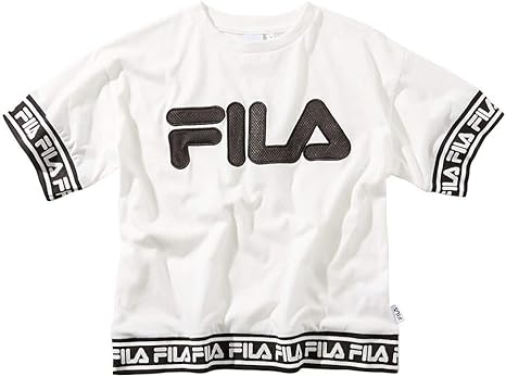 Amazon Nissen ニッセン ボーイズ 半袖 五分袖 Fila フィラ 半袖ｔシャツ 女の子 子供服 ジュニア服 オフホワイト 150 アウトドア ボーイズ 通販