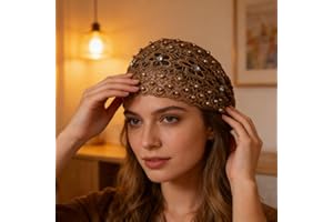 Retro Floral Lace Headband for Women Elegant Rhinestone Boho Turban Headbands with Wide Lace Beads Vintage Laces Floral Hair 