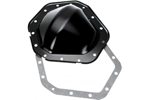 KOONDHEEND 697-703 Rear Differential Cover with Gasket Fits for Chevy Silverado 2500, Suburban 2500, Avalanche 2500, GMC Sierra 2500, Savana 2500/3500 (10.5 in. Ring Gear)