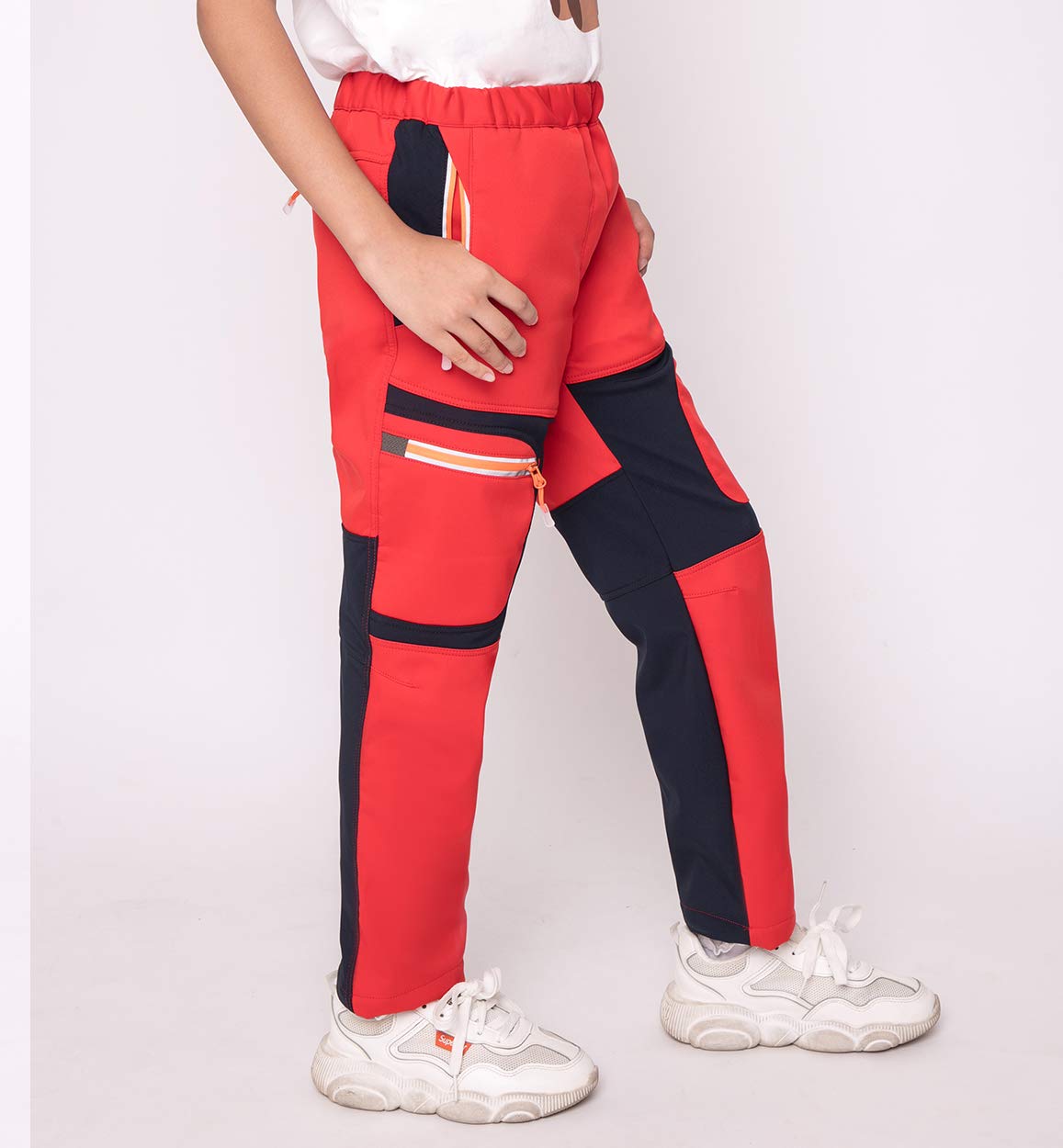 Pantaloni Trekking Bambini CAMLAKEE Impermeabili Imbottiti - Softshell Termico