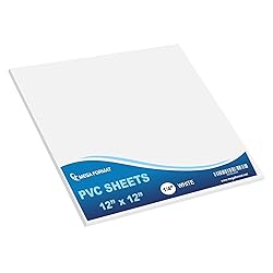 Mega Format Expanded PVC Plastic Sheets - 12" X