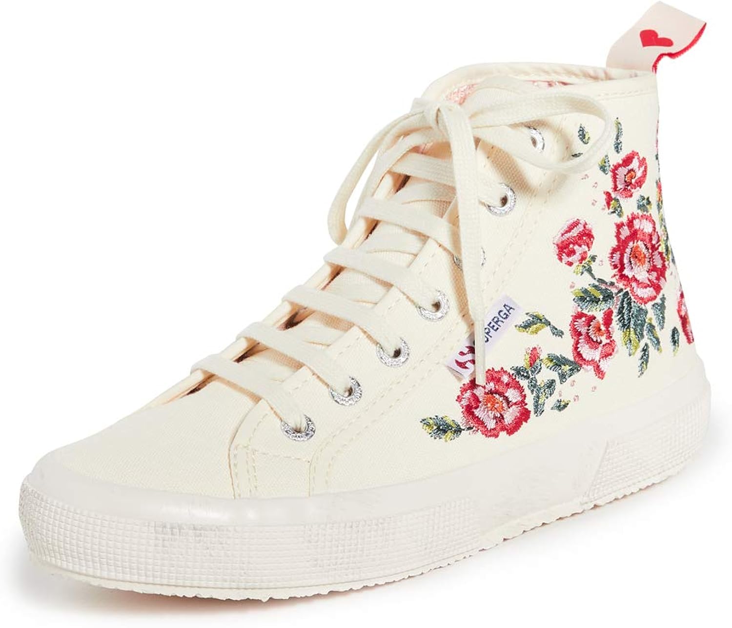 superga floral canvas sneaker