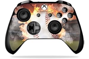 MIGHTY SKINS MightySkins Skin Compatible with Microsoft Xbox One X Controller - Fastball | Protective, Durable, and Unique Vinyl Decal wrap Cover | Easy to Apply, Remove, and Change Styles | Made in The USA