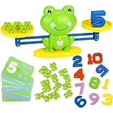 Montessori Toys for 3 Year Old: Frog Math Games Educational and Leaning Toy | Number Counting Balance Toys - STEM Science Kit for Children'S Gift Birthday Gifts 4 5 6 7 Year Old Boys Girls