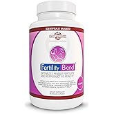 Daily Wellness Fertility Blend for Women - Fertility Supplements for Women, Conception Fertility Prenatal Vitamins, Trying to Conceive Progesterone Supplements, Cycle Support Conception Pills - 1 Pack