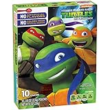 Betty Crocker Fruit Snacks, Teenage Mutant Ninja Turtles Snacks, 10 Pouches, 0.8 oz Each