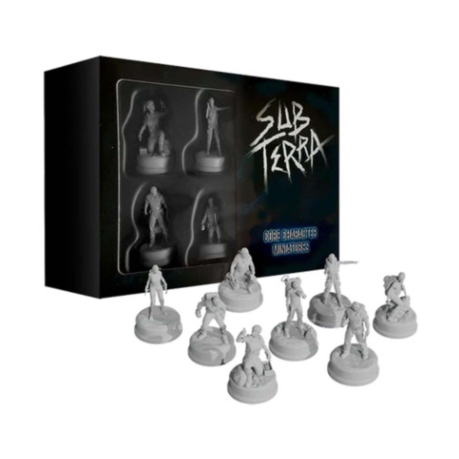 Inside The Box | Sub Terra: Core Miniatures | Board Game Miniatures | Ages 14+ | 1-6 Players | 60 Minutes Playing Time