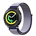 Gear Sport / Gear S2 Classic Band, Fintie 20mm Nylon Sport Loop Replacement Strap Bands with Adjustable Closure for Samsung Gear Sport / Gear S2 Classic Smart Watch - Midnight Blue