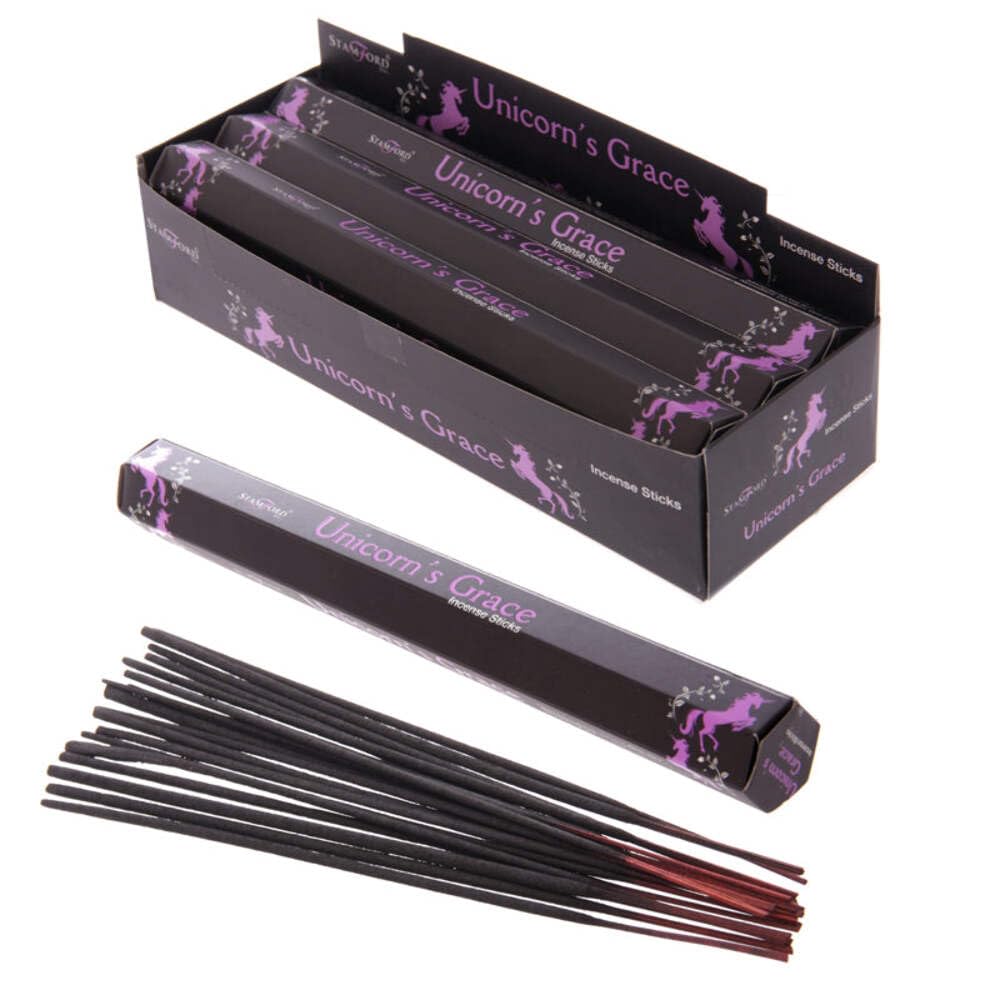 Stamford Black Range Incense Sticks Box of 6 packs (90 sticks) - Unicorn's Grace — image 1