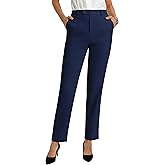 GRACE KARIN Dress Pants Women, High Waisted Wrinkle Free Work Trousers Slacks with Pockets, Office Business Casual Outfits