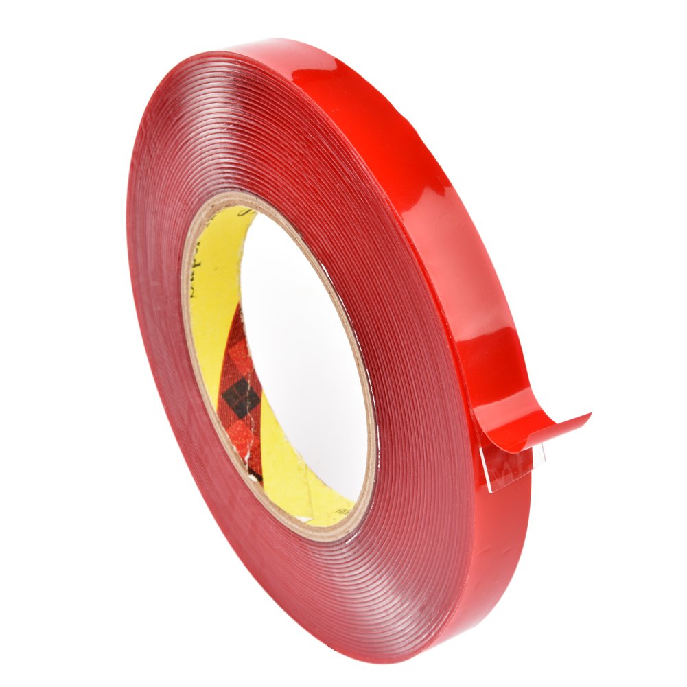 Caifede Double Sided Tape Double Sided Tape 15mm Wide Clear Two Sided Adhesive Tape Heavy Duty Waterproof Yards Outdoor Pet Acrylic Sticker Mounting Tape 1mm Thickness 10m Length 15mm Buy Online In Antigua