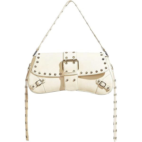 Verdusa Women's Y2K Purse Cute Trendy Handbag Leather Goth Punk