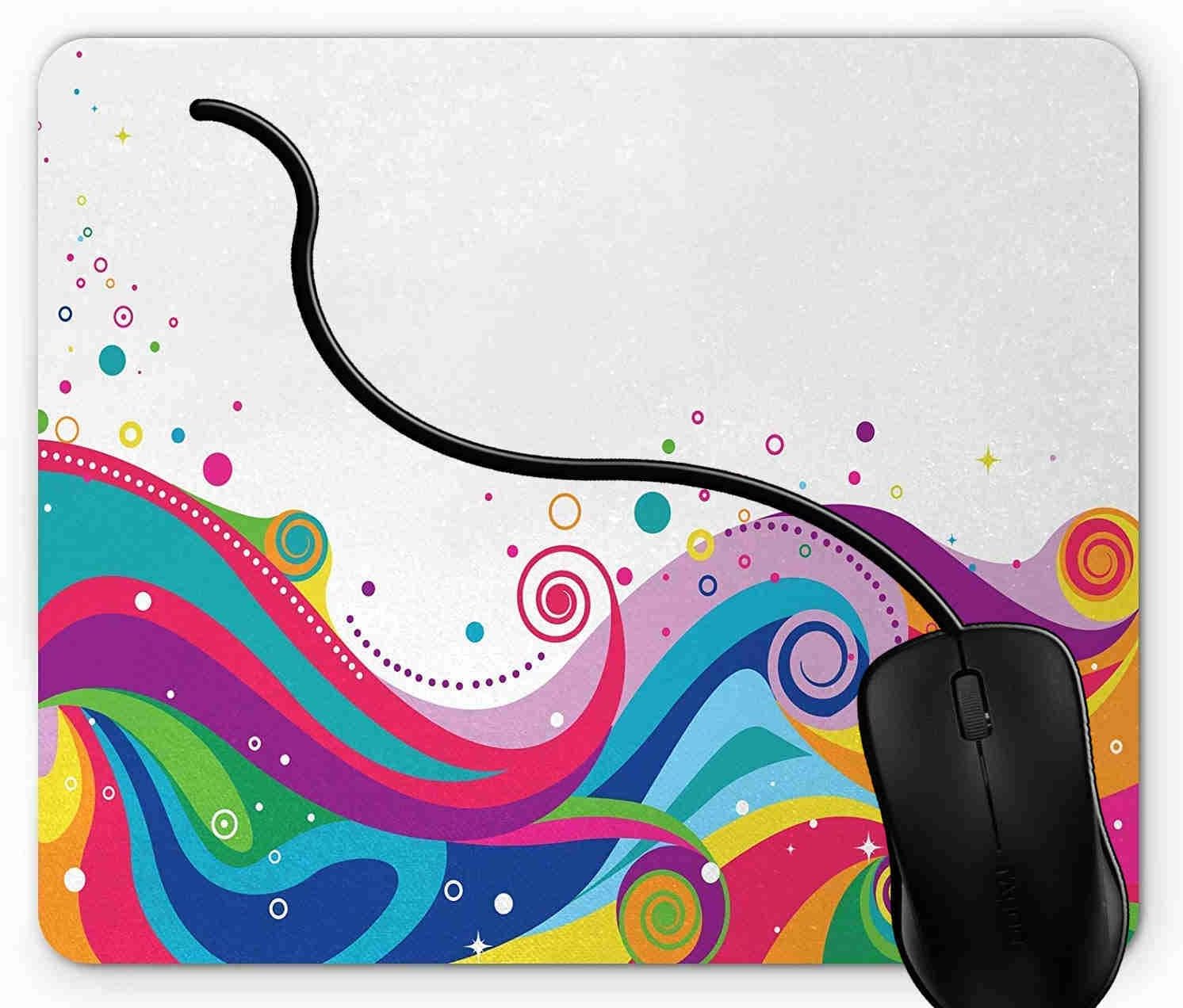 SGSKJ Alfombrilla de Ratón para Gaming de Alfombrilla de Cuadrado Mouse